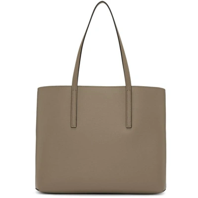 Shop Fendi Taupe 'f Is ' Tote