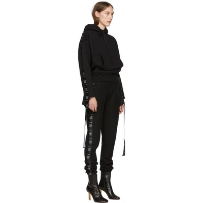 Shop Vetements Black Tape Hoodie