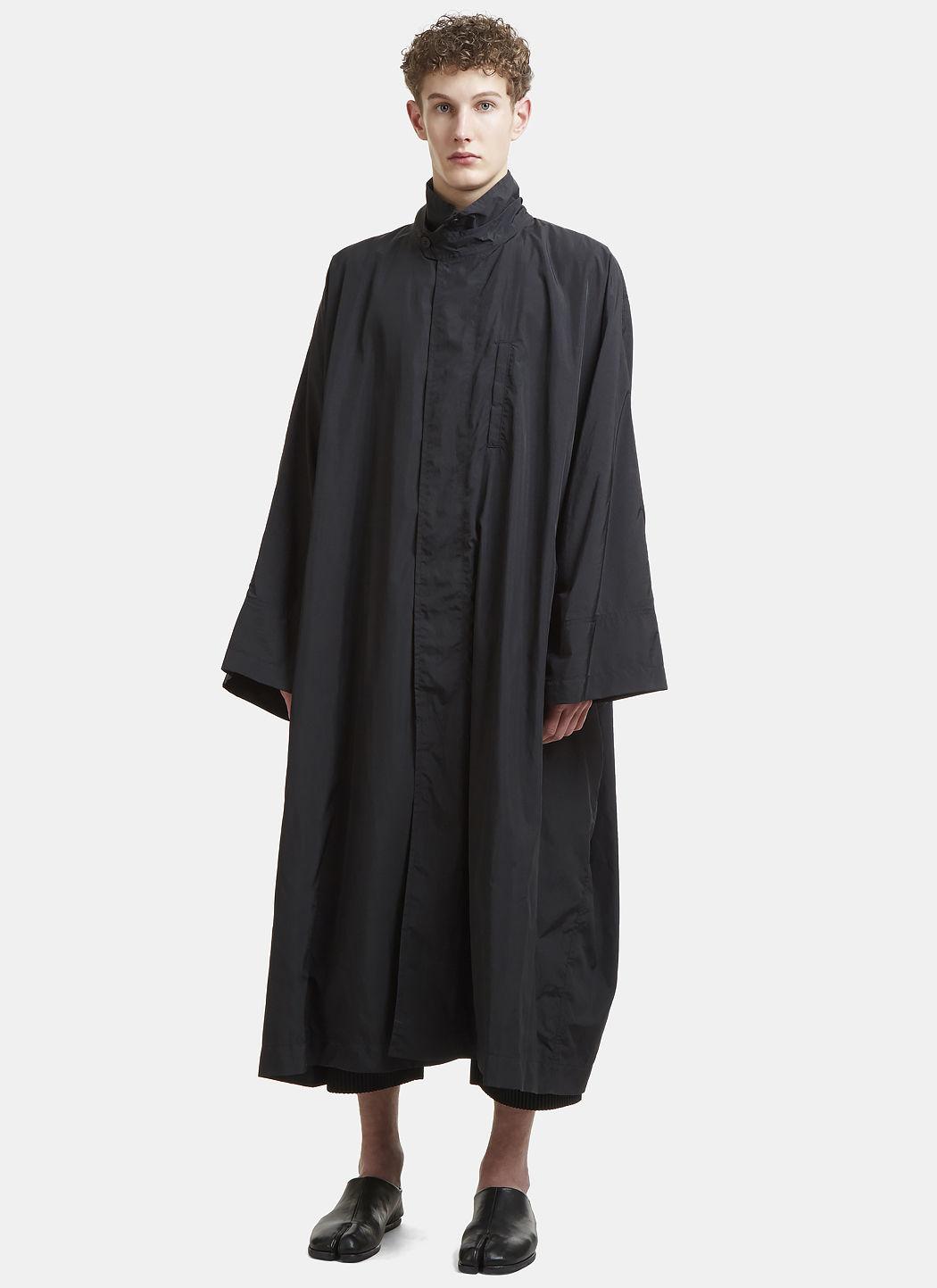 Issey Miyake Oversized Wind Coat In Black | ModeSens