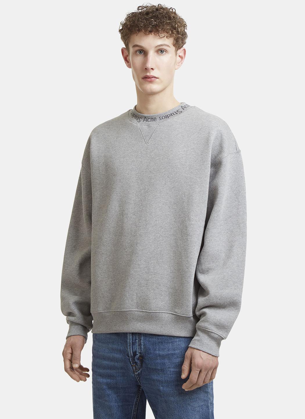 acne studios crew neck sweater