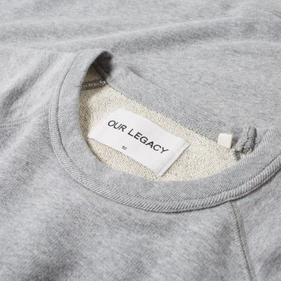 Shop Our Legacy 50s Great Sweat In Grey