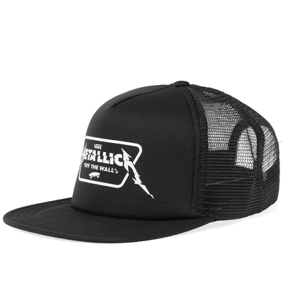 Vans X Metallica Trucker Cap In Black | ModeSens