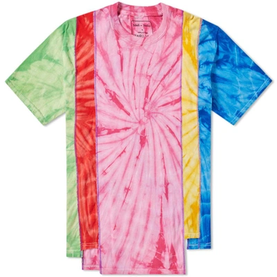 Shop Needles 5 Cuts Tie Dye Spider Tee In Multi