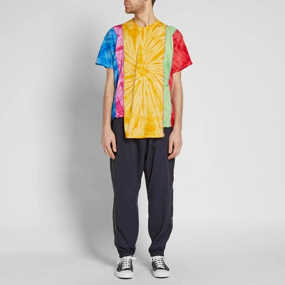 Shop Needles 5 Cuts Tie Dye Spiral Tee In Multi