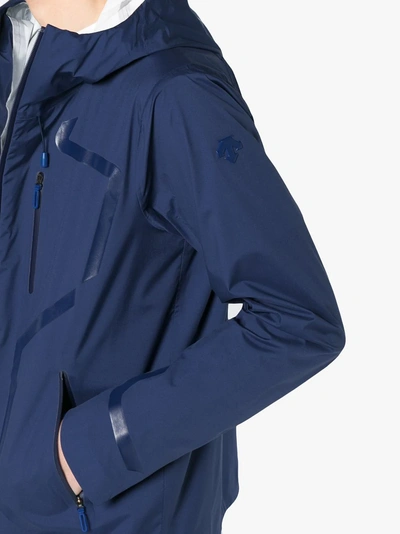 Shop Descente Allterrain Blue Streamline Active Shell Jacket
