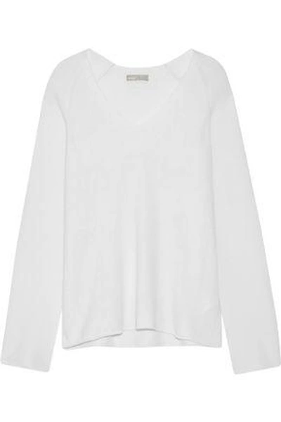 Shop Vince Woman Cashmere Sweater White