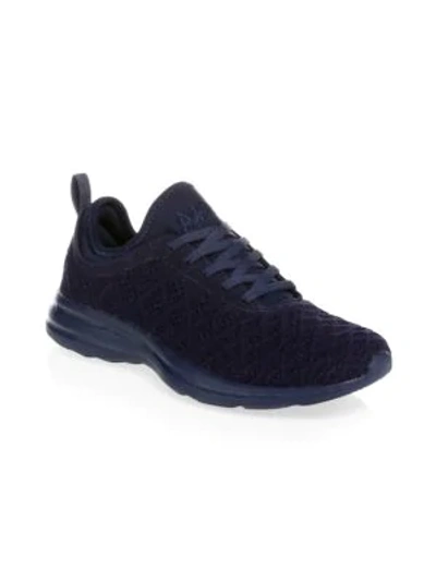 Shop Apl Athletic Propulsion Labs Low-top Sneakers In Midnight