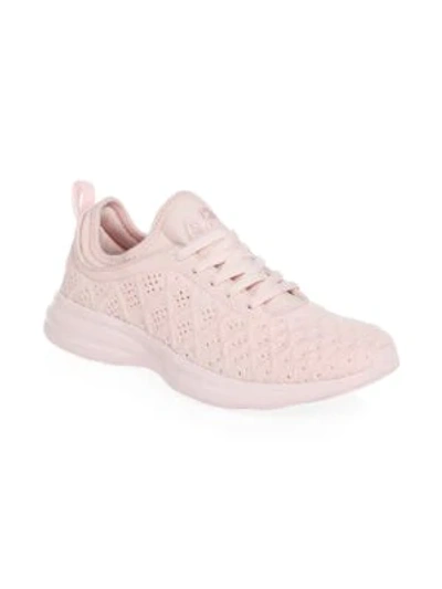 Shop Apl Athletic Propulsion Labs Low-top Sneakers In Pink