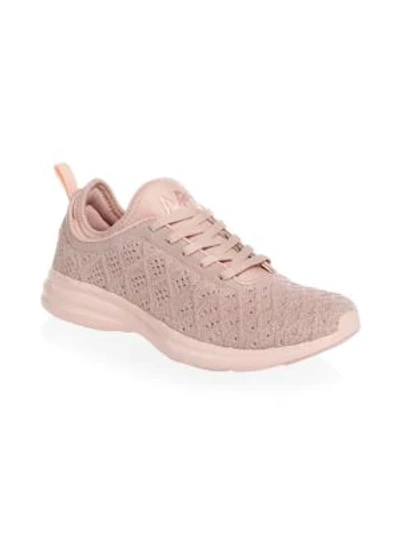 Shop Apl Athletic Propulsion Labs Low-top Sneakers In Rose