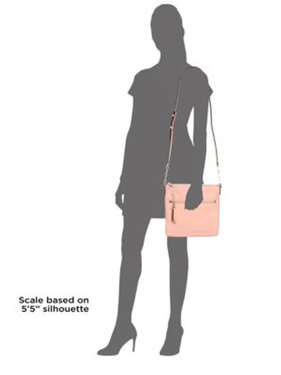 Shop Kate Spade Jackson Street Melisse Leather Crossbody Bag In Rose