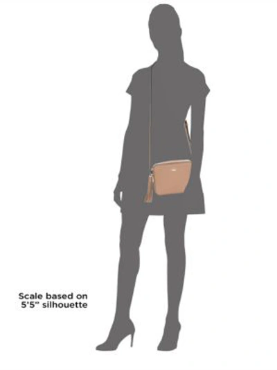 Shop Kate Spade Kingston Drive Arla Leather Shoulder Bag In Black