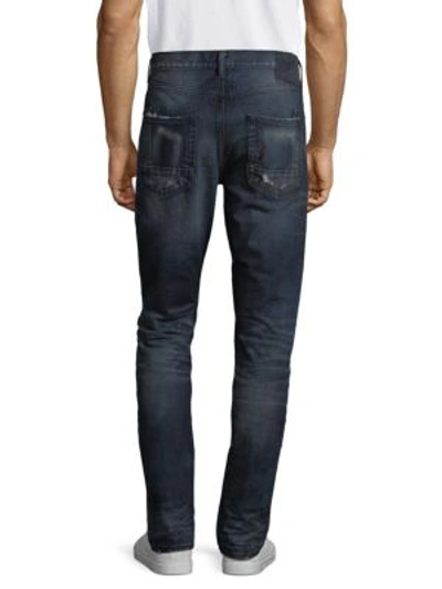 Shop Prps Impact Slim-fit Jeans In Dark Wash