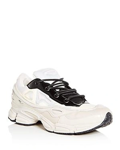 Shop Adidas Originals Raf Simons For Adidas Ozweego Iii Lace Up Sneakers In White/mist