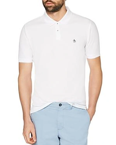 Shop Original Penguin Daddy-o Regular Fit Polo Shirt In Bright White