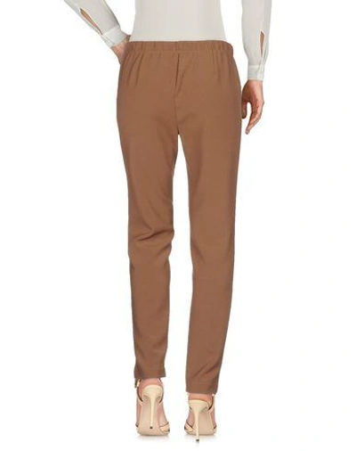 Shop Liviana Conti Casual Pants In Brown
