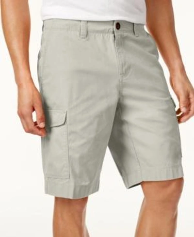 Shop Tommy Hilfiger Men's 10" Cotton Cargo Shorts In Stone