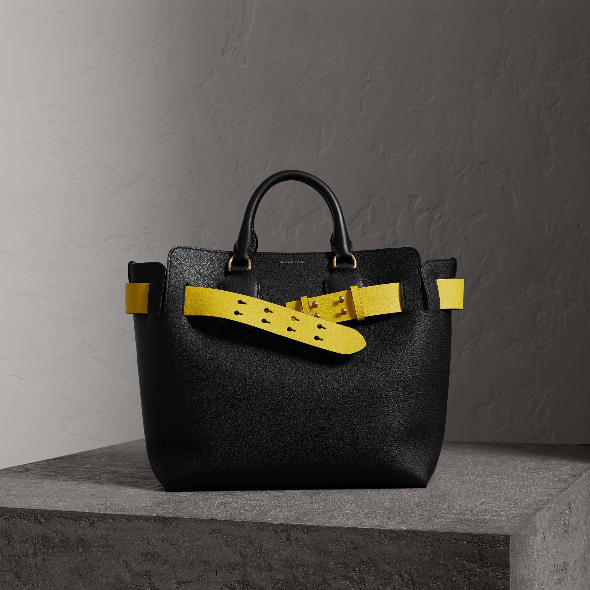 burberry medium leather belt bag