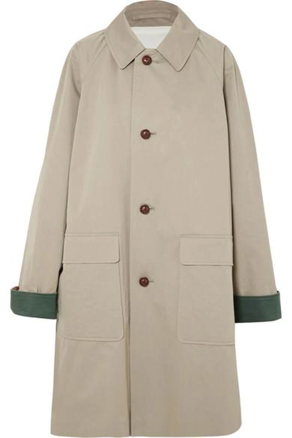 Reissued waxed cotton gabardine car coat deals