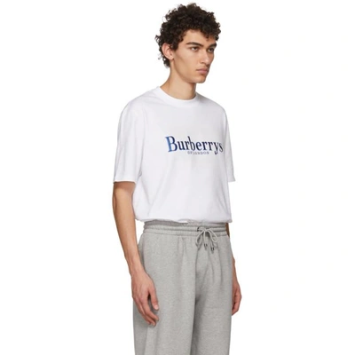 BURBERRY Logo-Embroidered Cotton-Jersey T-Shirt for Men