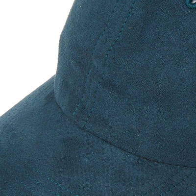 Shop Norse Projects Fake Suede Sports Cap In Blue