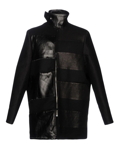 Shop Rick Owens Coats In Black