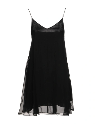 Shop Acne Studios Short Dresses In Black