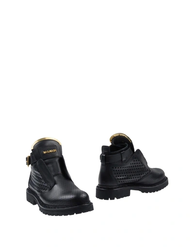 Shop Balmain Ankle Boot In Black