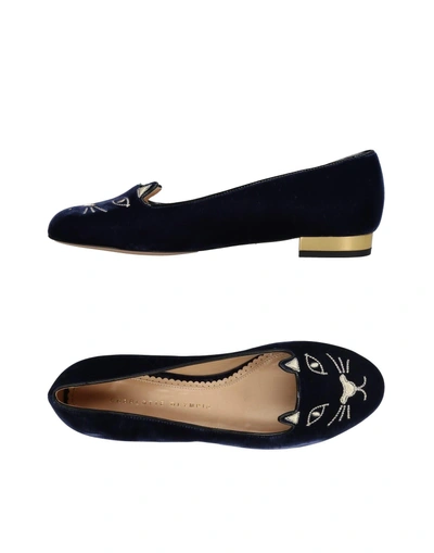 Shop Charlotte Olympia In Dark Blue