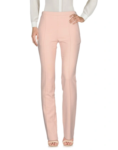 Shop Chloé Casual Pants In Pale Pink