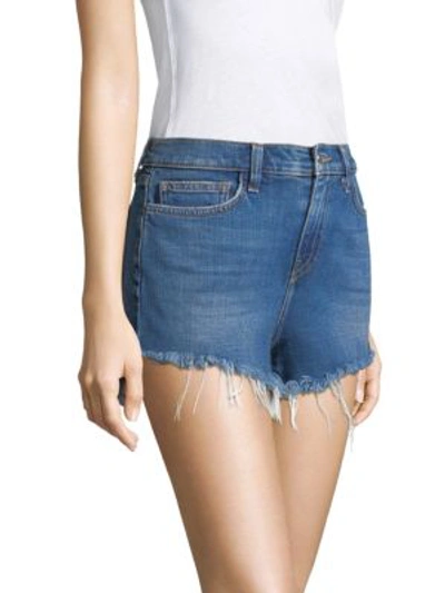 Shop L Agence Ryland High Waist Cutoffs In Authentique