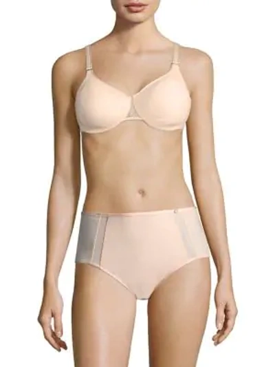 Shop Chantelle Women's C Magnifique Sexy Seamless Unlined Minimizer In Skin Rose