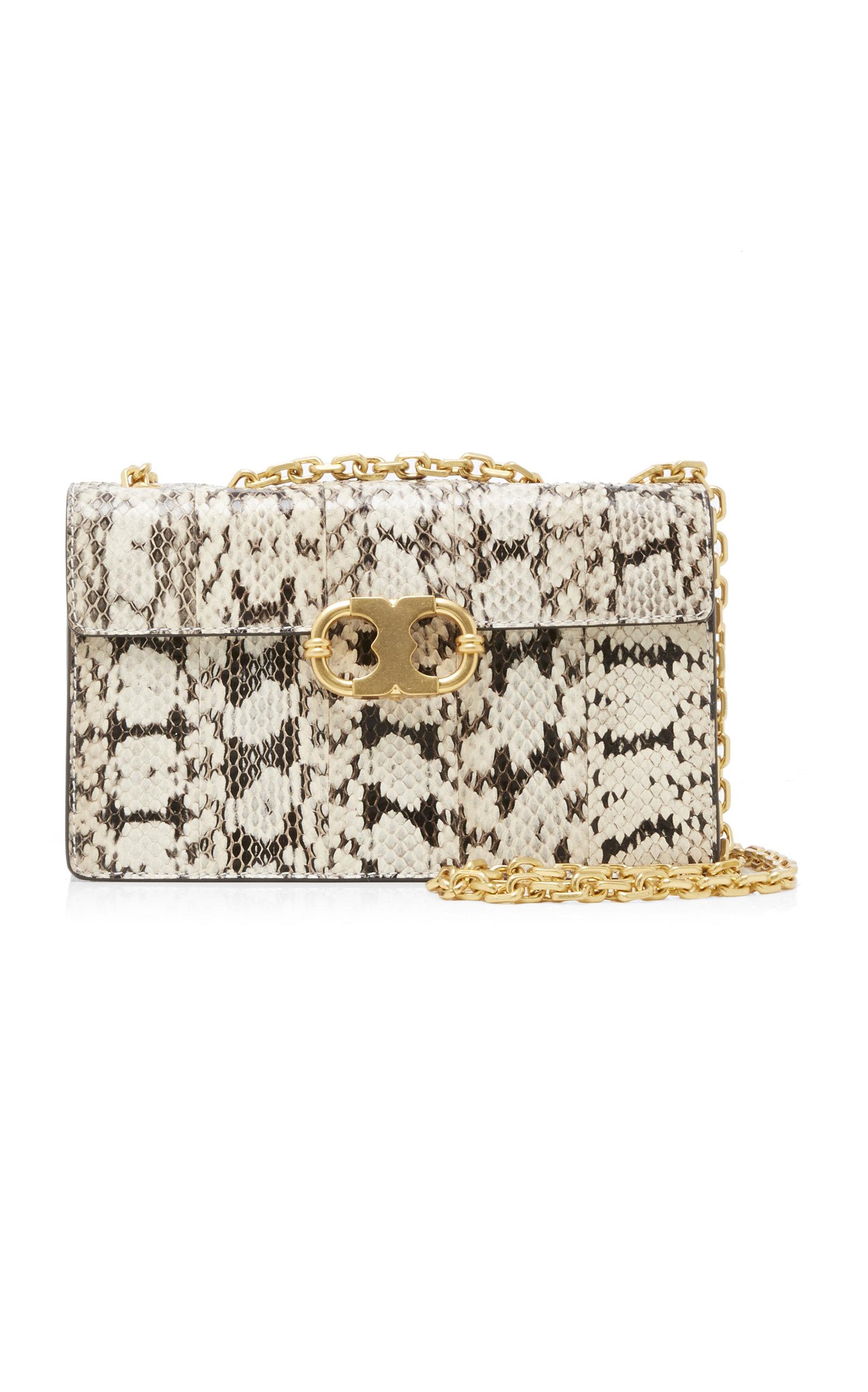 tory burch snakeskin purse