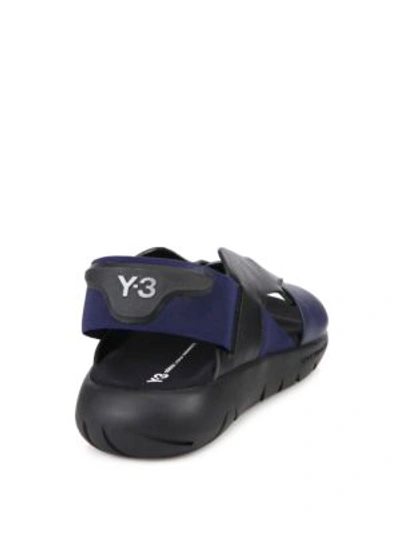 Shop Y-3 Qasa Elle Sandals In Multi