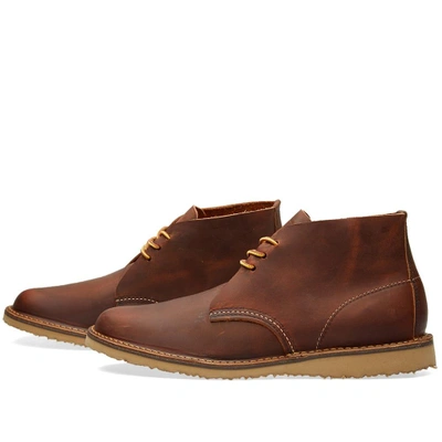 Shop Red Wing 3322 Weekender Chukka In Brown