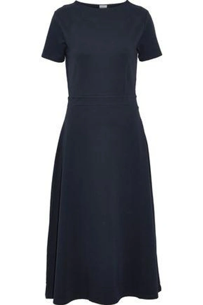 Iris And Ink Woman Kennedy Stretch-jersey Midi Dress Navy | ModeSens