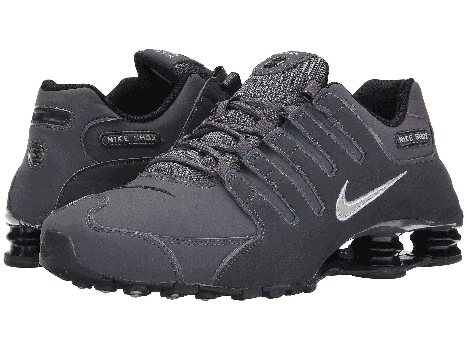 Nike Shox Nz In Dark Grey/anthracite 