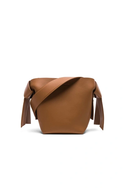 Shop Acne Studios Musubi Mini Bag In Brown