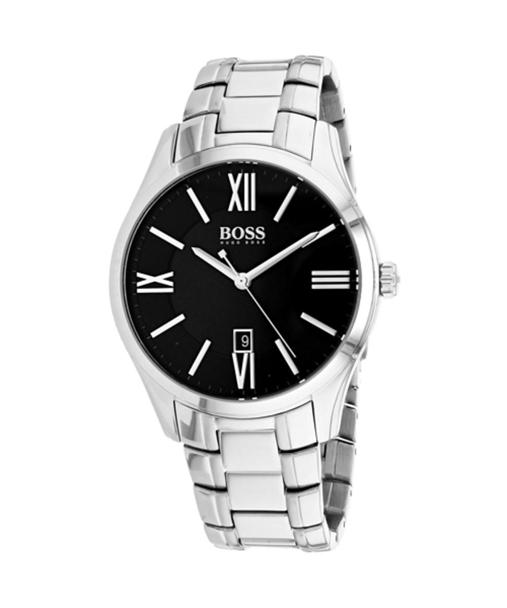 hugo boss ambassador watch black