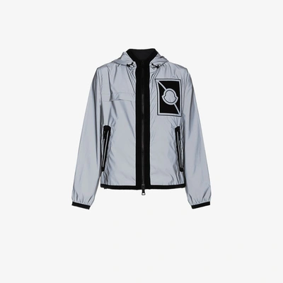 Shop Moncler C X Craig Green Rain Jacket In Grey