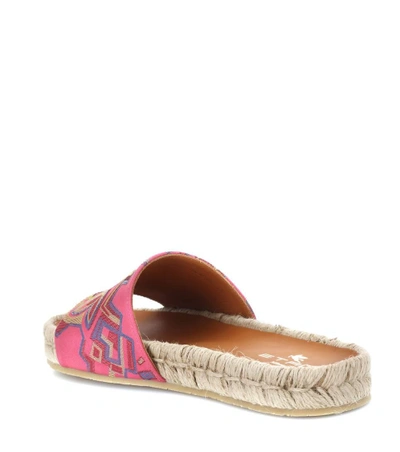 Shop Etro Jacquard Slides