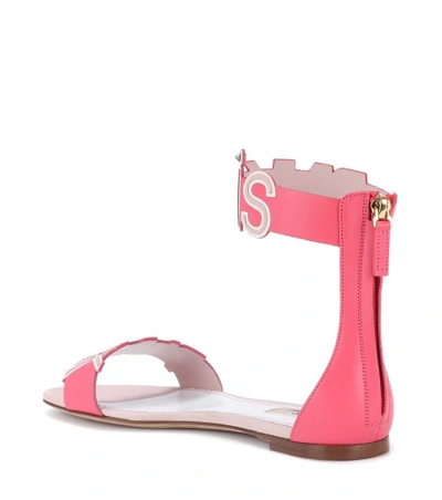 Shop Valentino Pink Is Punk Sandals