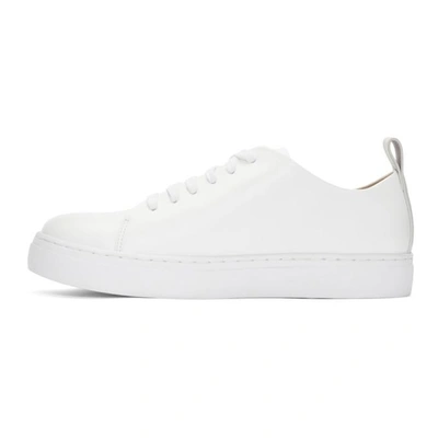 Of Sweden Leather Brukare Sneakers In 01n White |