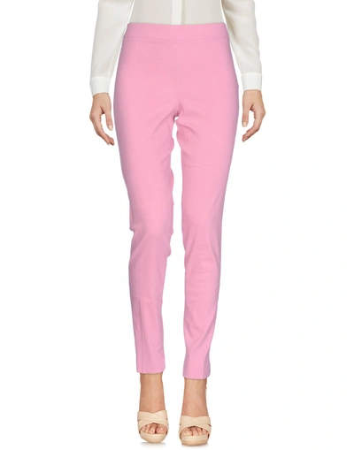 Shop Emporio Armani Casual Pants In Pink