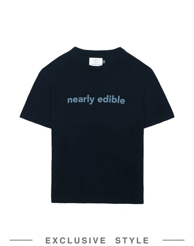 Shop Olderbrother T-shirts In Dark Blue