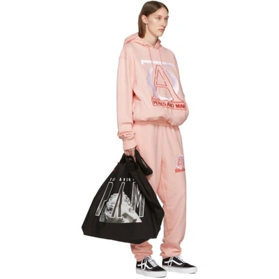 Shop Perks And Mini Pink Jog Your Mind Lounge Pants In Rose Pink