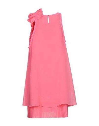 Shop Atos Lombardini Short Dress In Pink