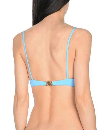 Shop Roberto Cavalli Beachwear Bikini In Pastel Blue