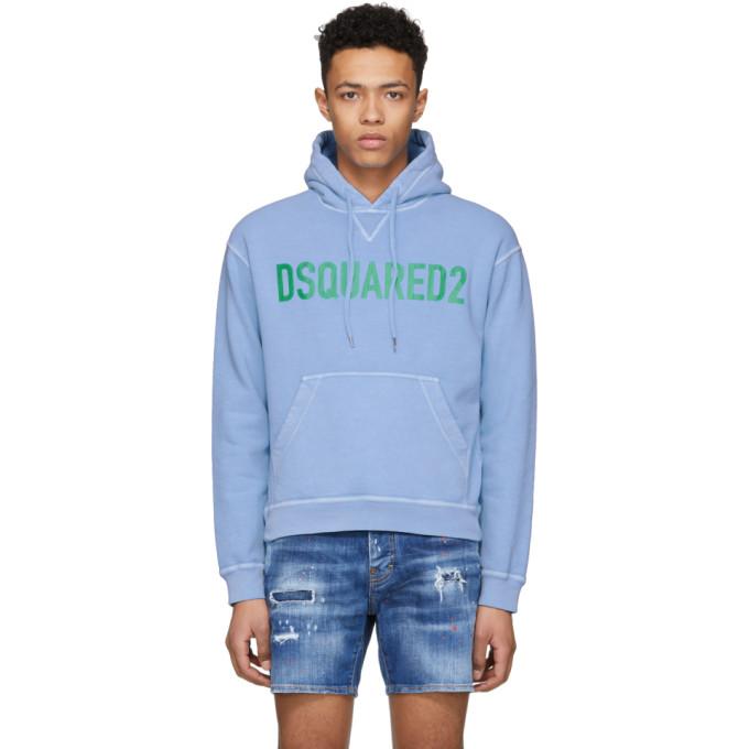 dsquared blue hoodie