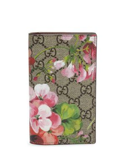Shop Gucci Gg Blooms Canvas Iphone 7 Wallet Case In Multi