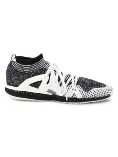 Shop Adidas By Stella Mccartney Crazymove Bounce Trainer Sneakers In Black